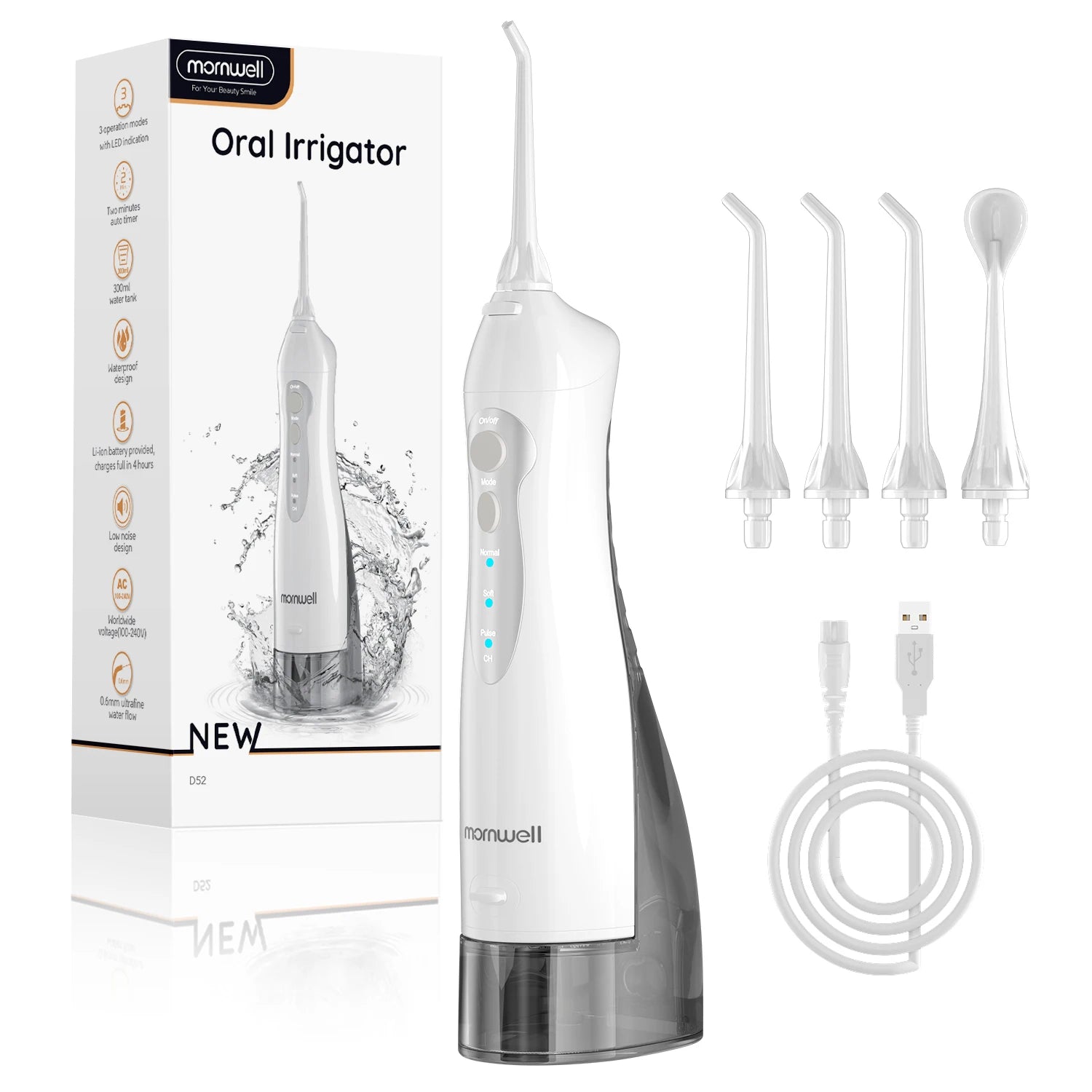 Mornwell D52 Oral Irrigator